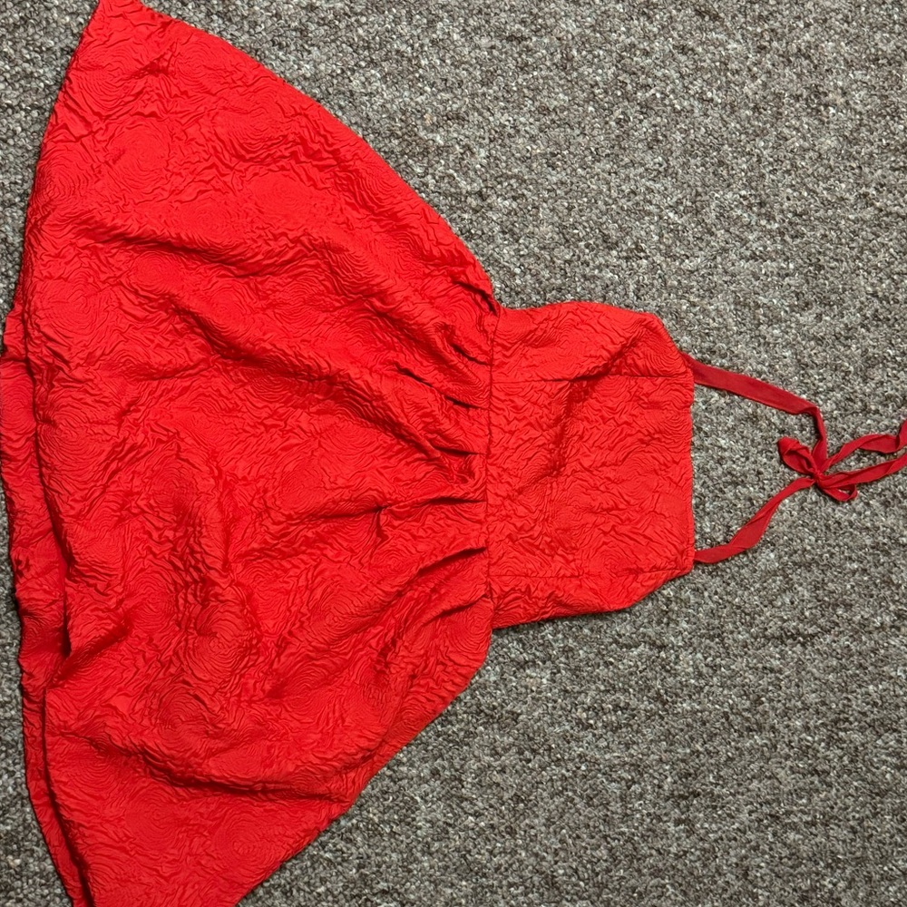 Red dress